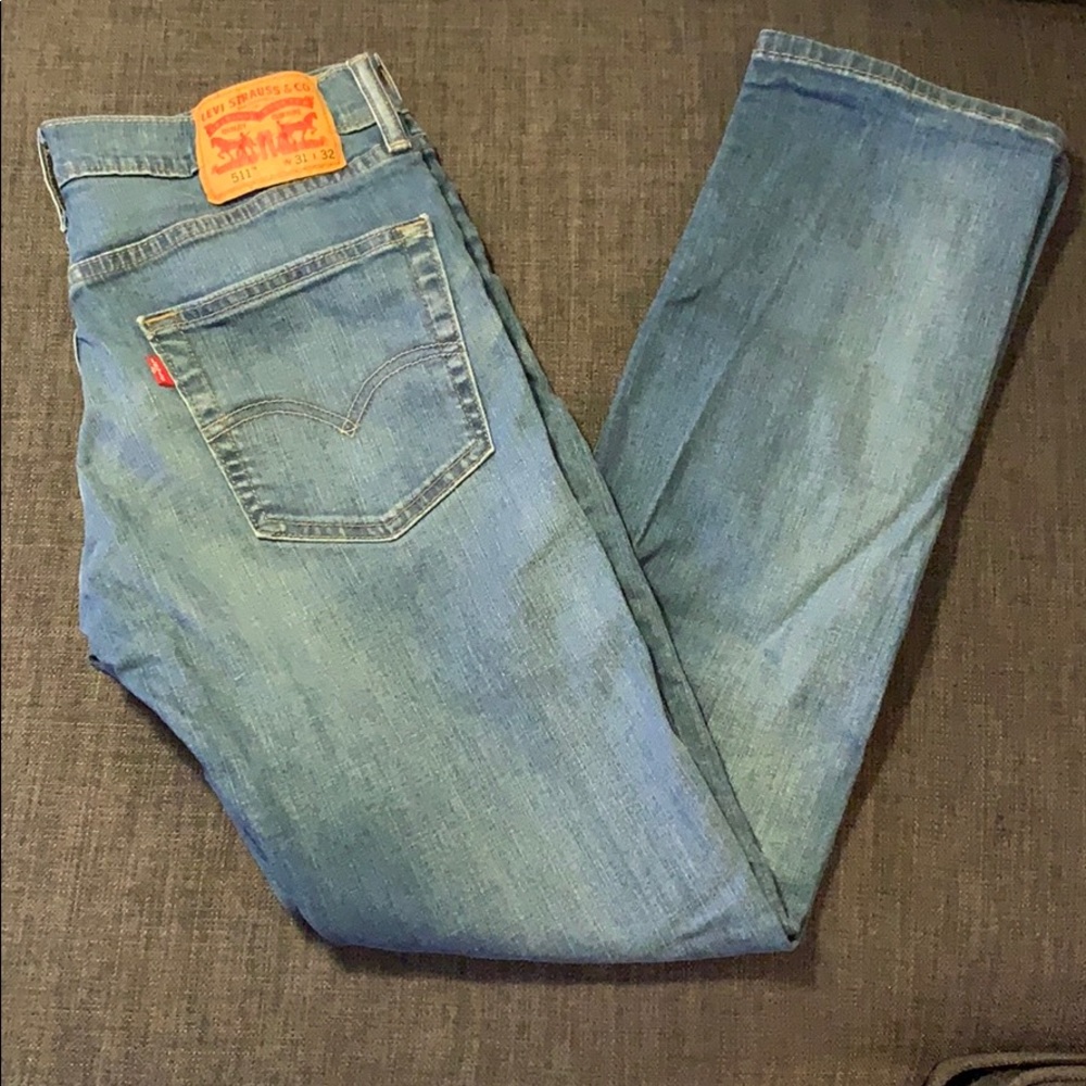 Men’s Levi’s 511 31 x 32 lights blue Jeans